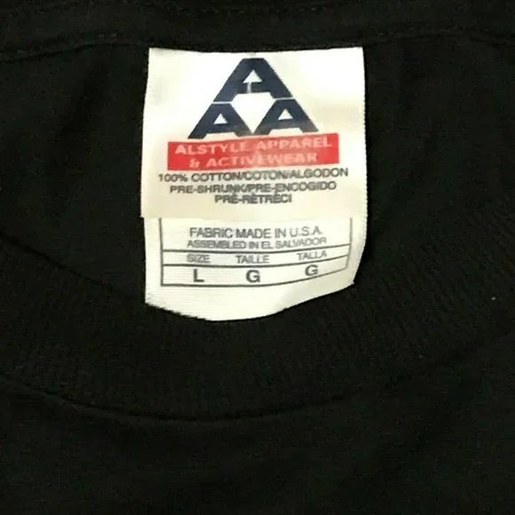 Vintage 1997 Battlestar Galactica Cylon Alstyle T-Shirt Universal Studios - Picture 5 of 6